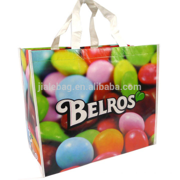 Bolsas de compras de comestibles reutilizables baratas de carga fuerte